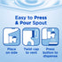 Berkley Jensen Ultra Laundry Detergent - Free & Clear, 152 loads/200 oz.